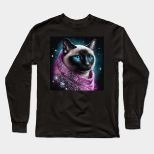 Graceful Siamese Long Sleeve T-Shirt